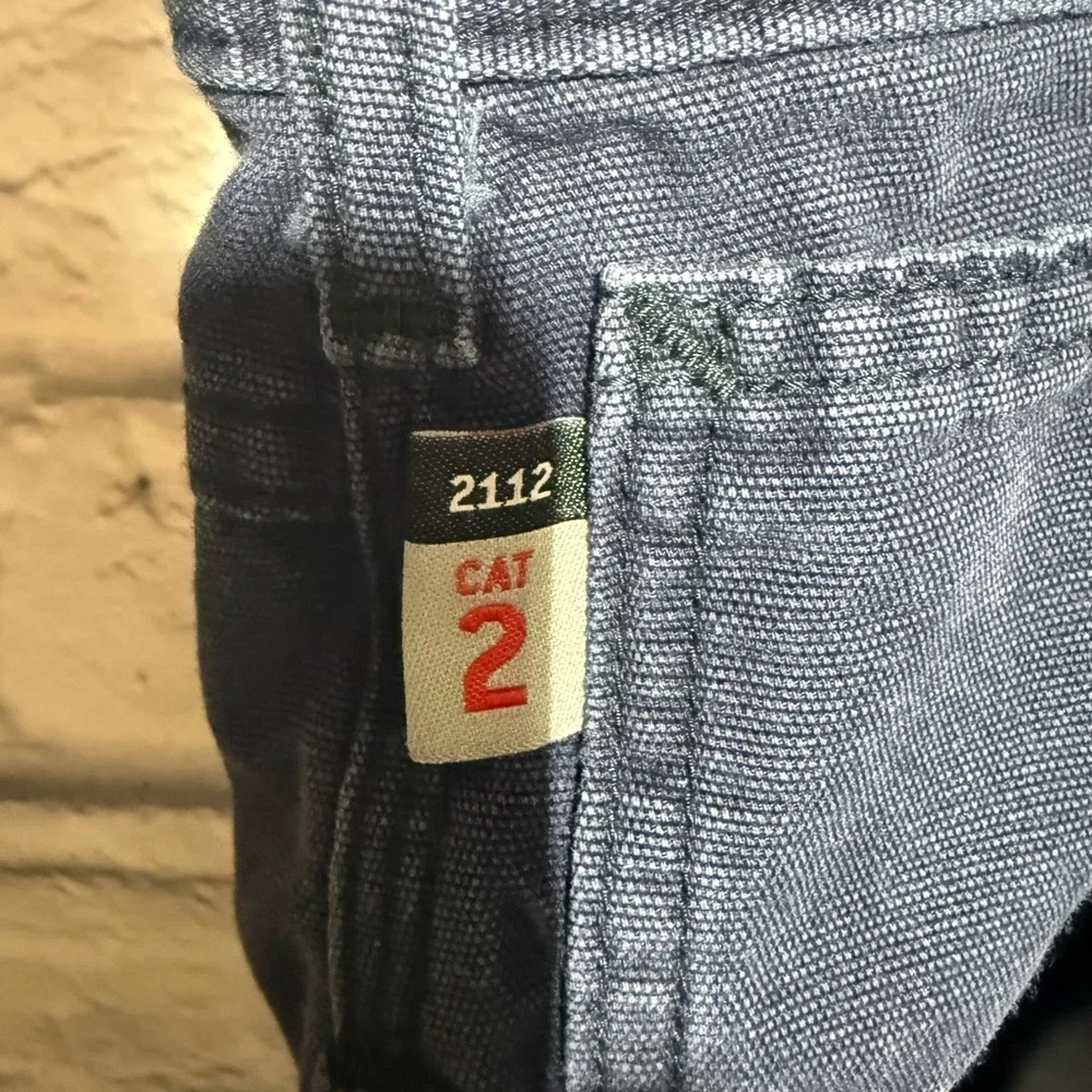 Men’s Carhartt Navy Work Pants, Size 36x34